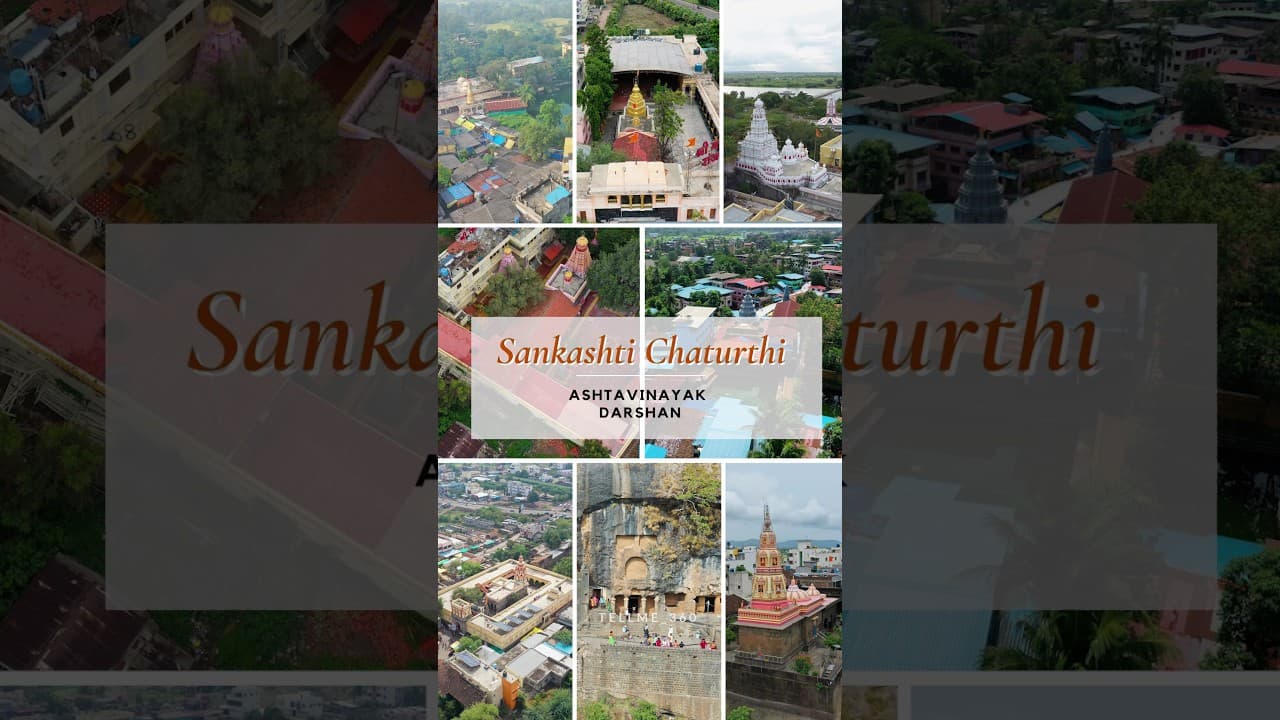 Sankashti Chaturthi Special: Divine Tour of Ashtavinayak Temples | Experience Mystical Aura