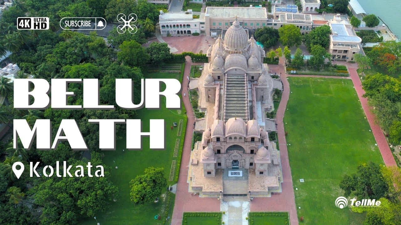 Belur math , A spiritual sanctuary in Kolkata I Aerial View