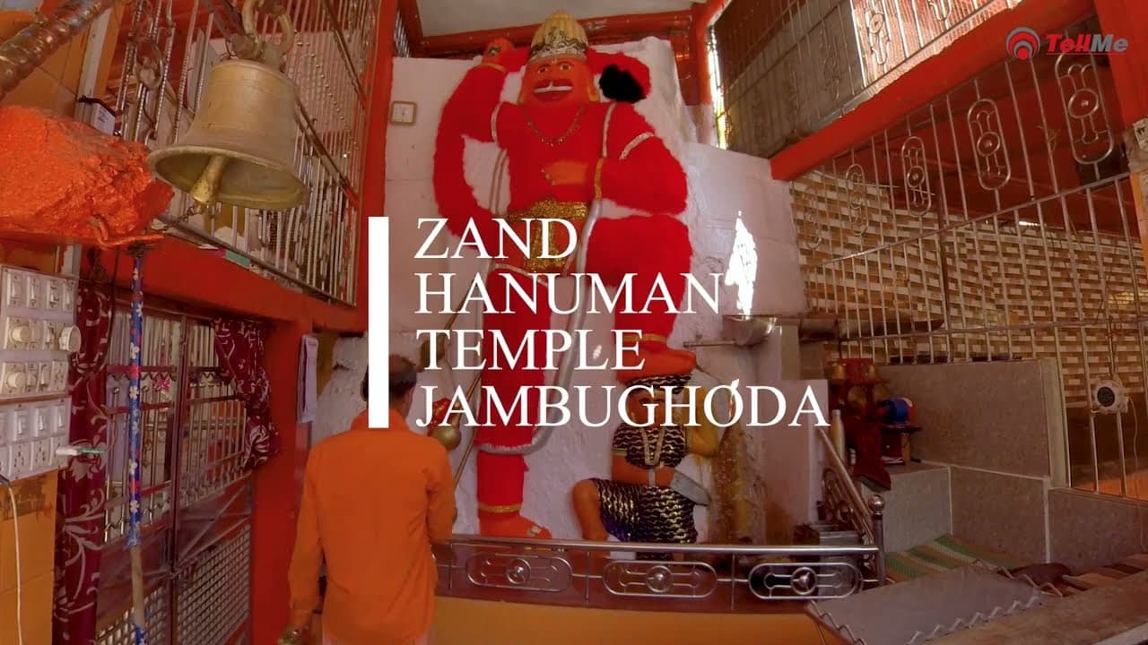 Aarti at Zand Hanuman Temple, Jambughoda, Gujarat with Tellme_360