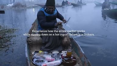 Dal Lake Floating Market in Kashmir | A Visual Feast in Srinagar | Jammu and Kashmir | Ep. 5