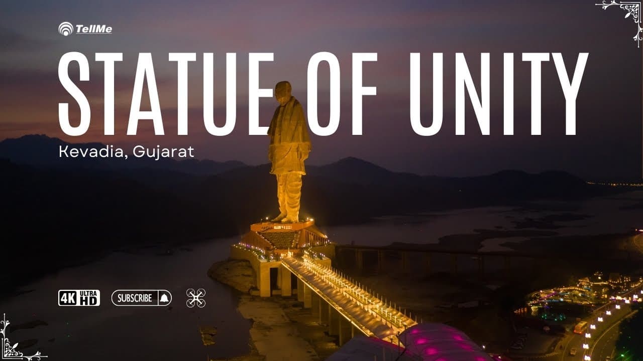 Statue of Unity – World’s Tallest Statue | Incredible Kevadia I Gujarat