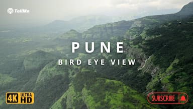 Pune's Hidden Gems Revealed in Stunning 4K Aerial Footage