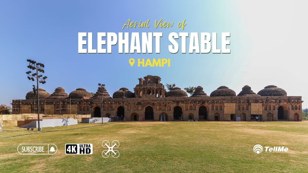 Exploring the Enigmatic Elephant Stables & Malyavanta Hill Temple | India’s Heritage Tour 2024