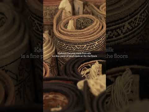 Exploring the Elegance of Kashmiri Silk Carpets | Episode 20 of the Kashmir Series