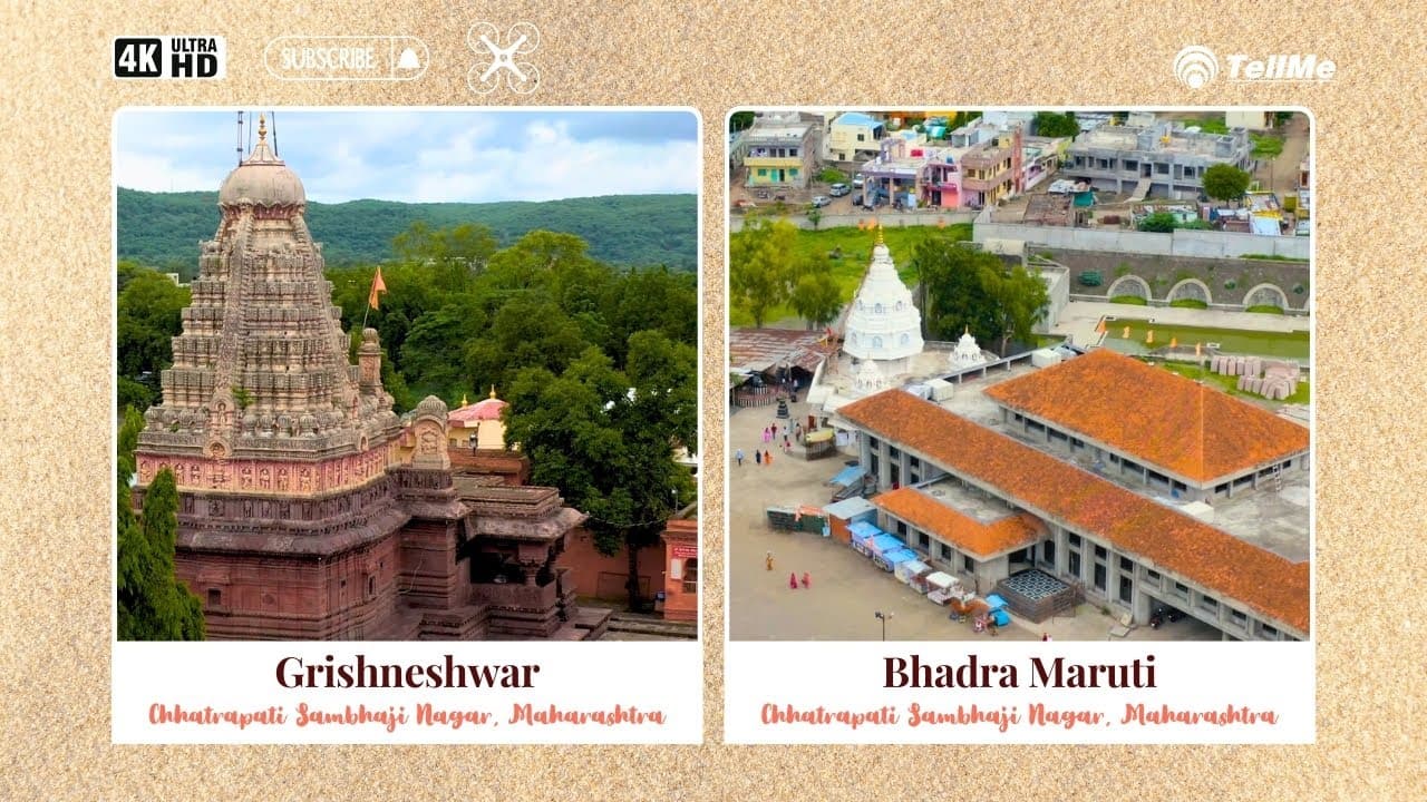 Discovering the beauty of Grishneshwar and Bhadra Maruti temple I Chhatrapati Sambhaji Nagar