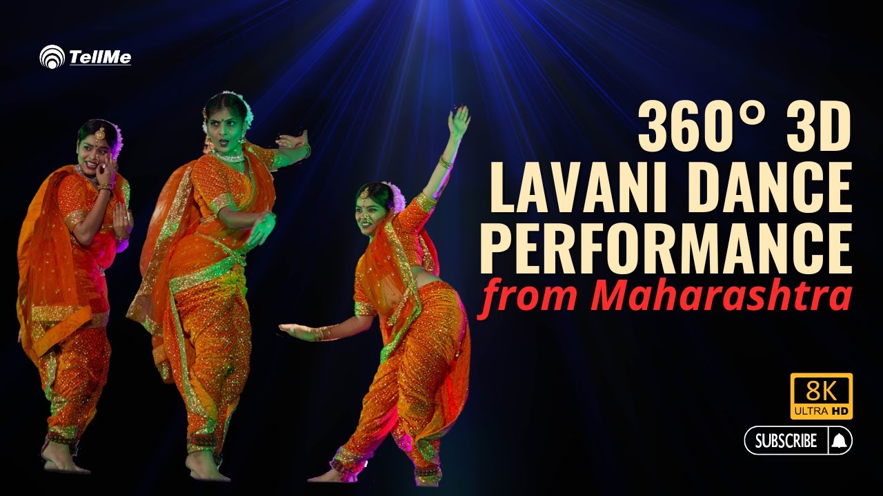 [VR Experience] Exclusive Marathi Lavani Dance Performance in 8K 360° | Maharashtra