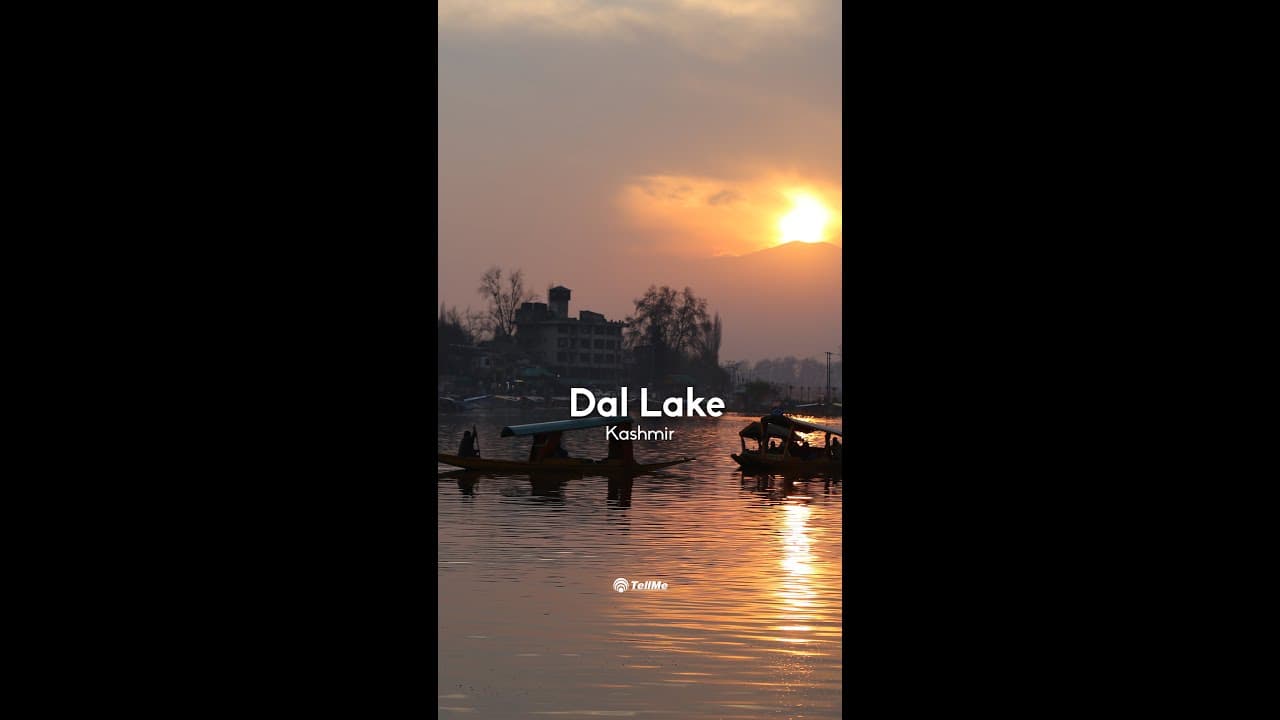 Captivating Sunset Experience at Dal Lake