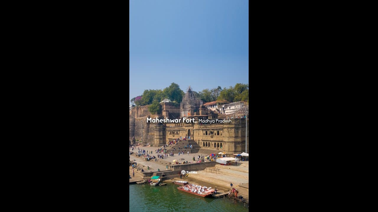Explore Ahilya Fort, Maheshwar: The Majestic Holkar Dynasty Residence