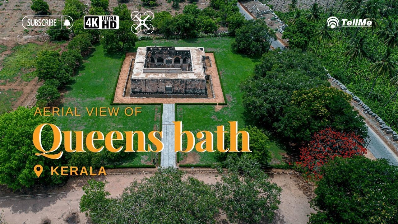 Discover 2024's Royal Elegance: The Queen's Bath in Hampi | Architectural Marvel of Ancient India