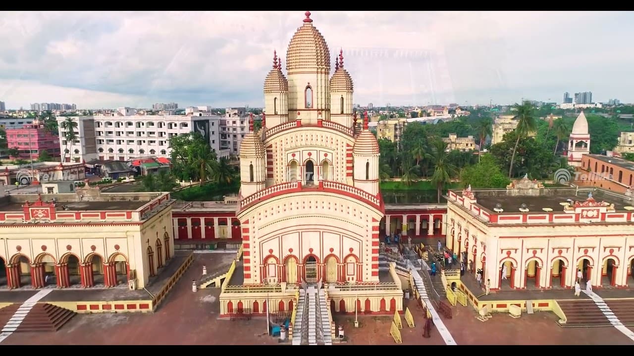 All you need to know about Dakshineshwar Kali temple in Kolkata I Aerial View