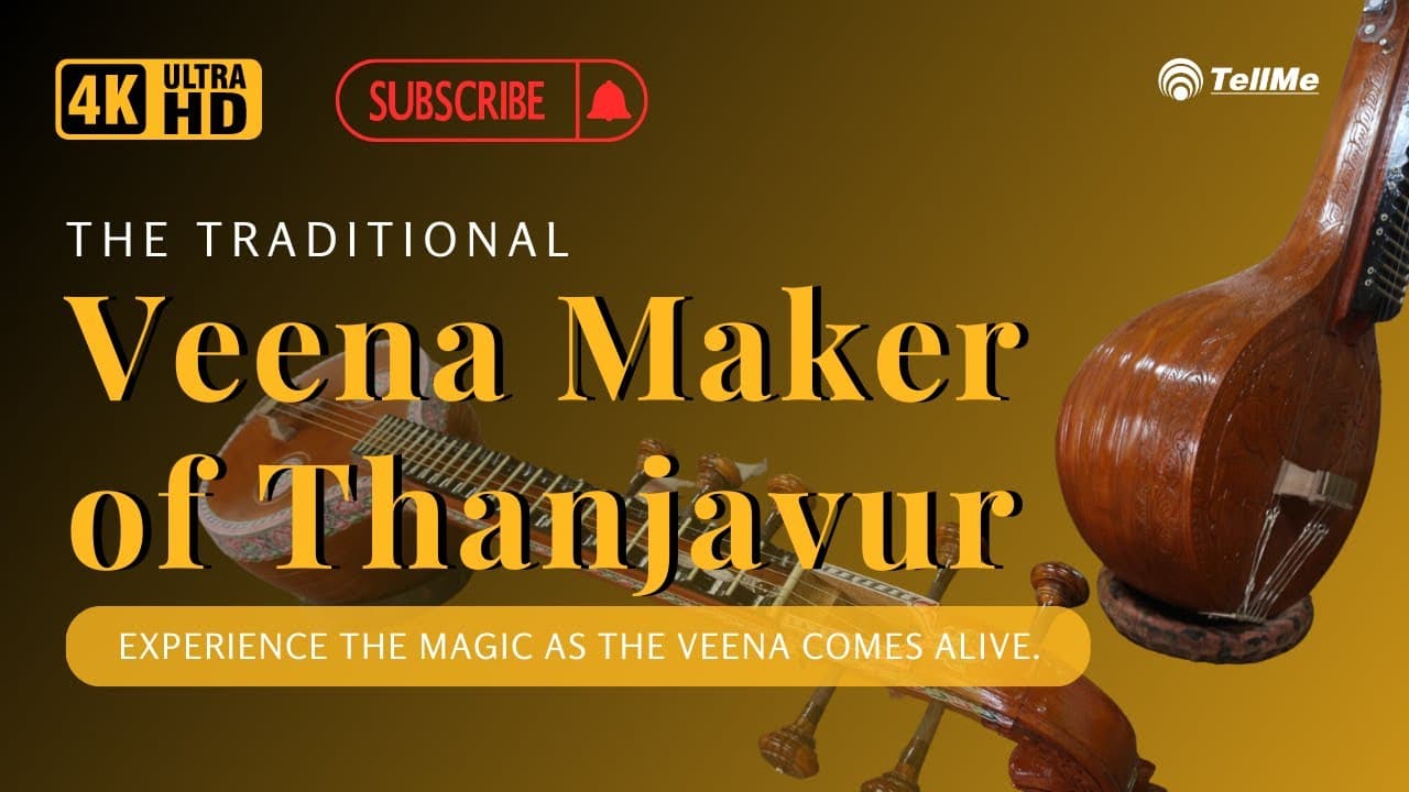 Crafting Thanjavur Veena: Legacy of Artisanal Mastery | Veena Documentary