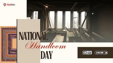 National Handloom Day 2024 4K