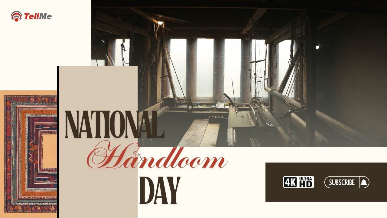 National Handloom Day 2024 4K