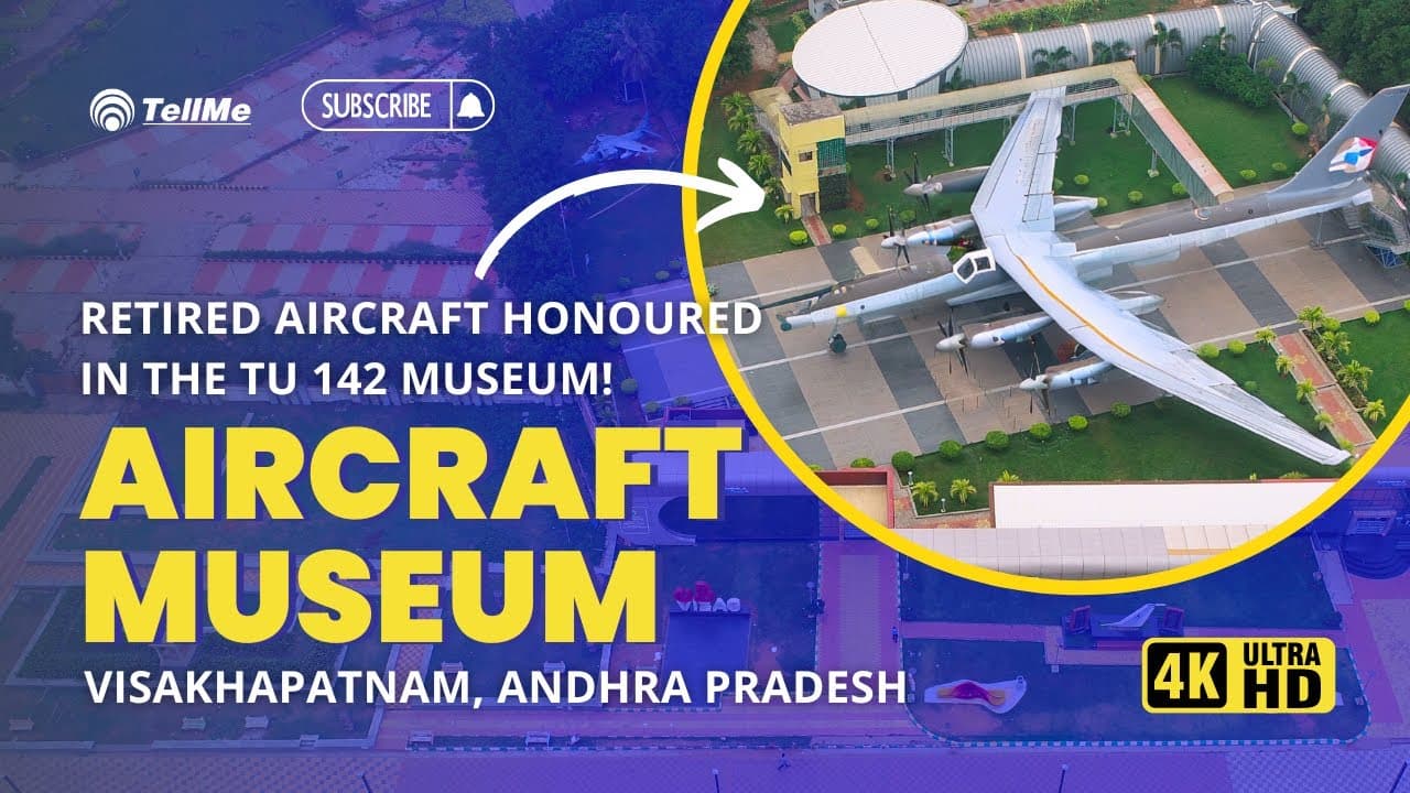 TU 142 Aircraft Museum Tour | Naval History | Visakhapatnam, Andhra Pradesh