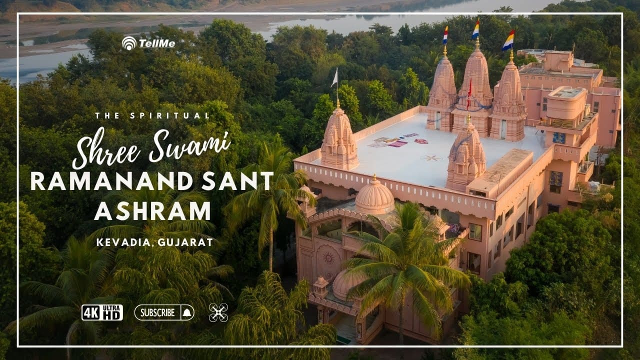 Join us for the exploration of the Swami Ramanand sant ashram on Narmada river I Kevadia I Gujarat