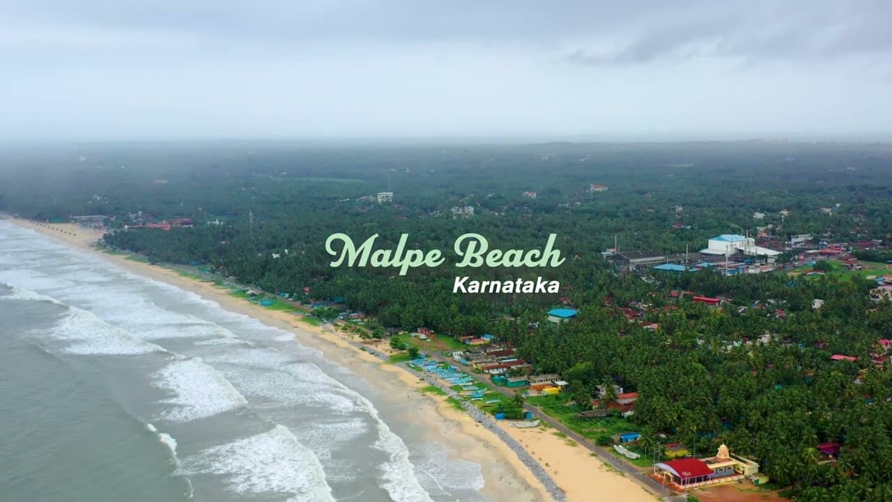 Malpe Beach, Udupi: Discover Karnataka's Stunning Coastline | HQ Drone Views