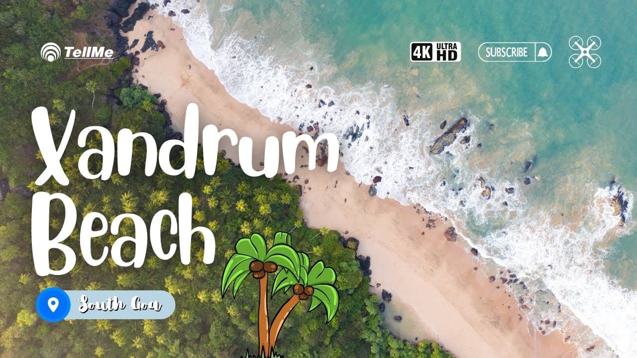 Unveiling the beauty of Xandrum beach I Goa