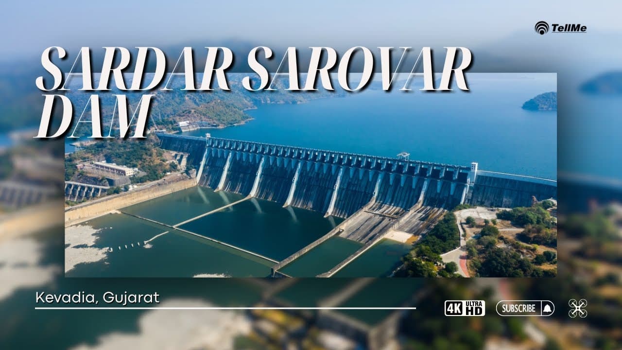 Discovering the beauty of Sardar sarovar dam of Gujarat I Narmada