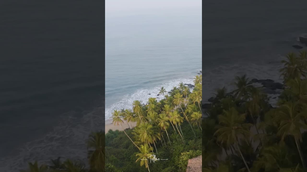 Trending Seashore Video | Captivating Aerial Drone Shot | Seaside Escape
