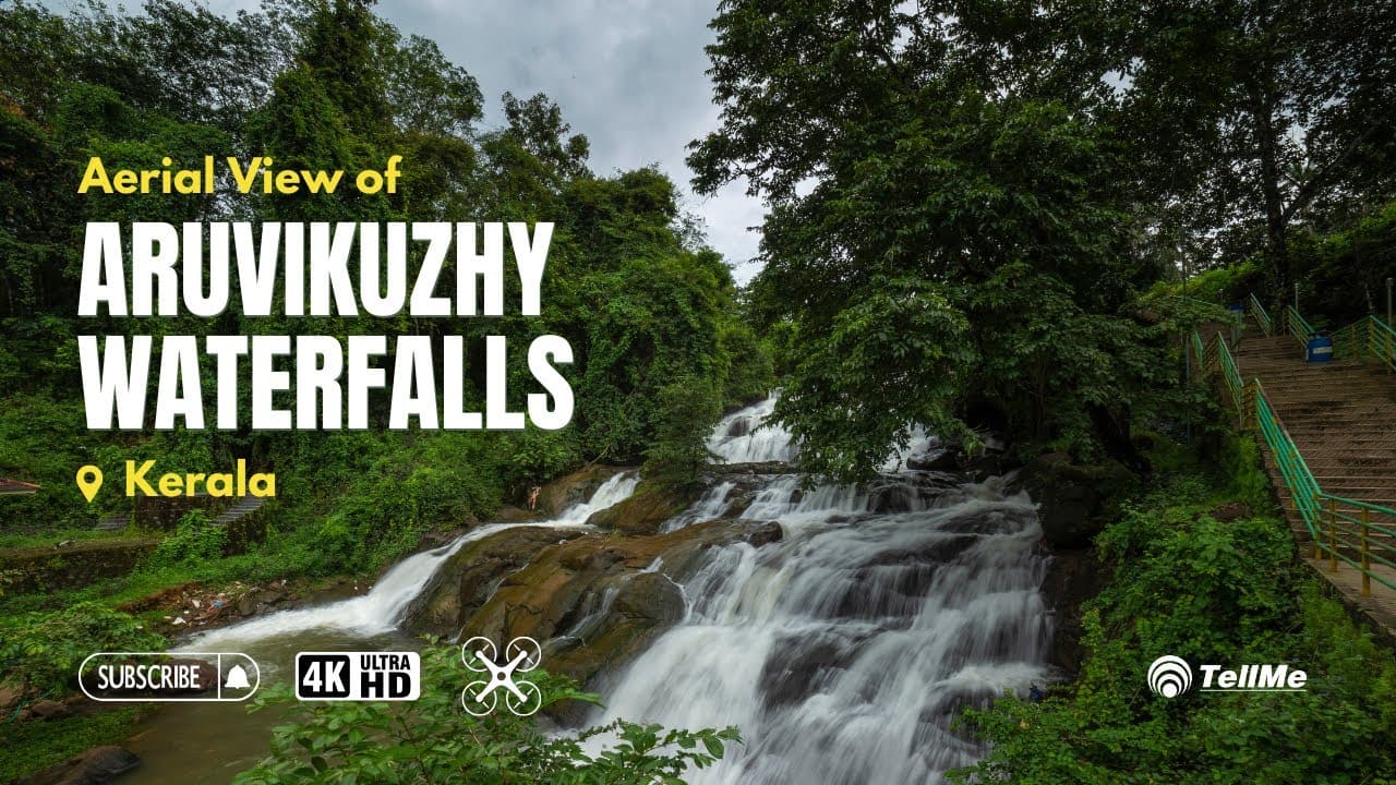 Discover Kerala's Aruvikkuzhy Waterfall, a hidden gem and breathtaking natural paradise in 2024.