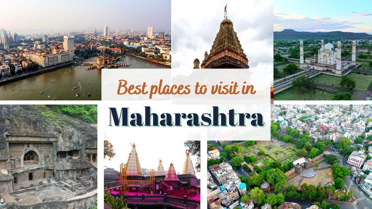 Maharashtra- Top 22 Top Attractions Stunning 4K Drone Footage