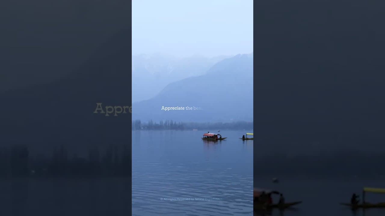 Winter Wonders: Discover Kashmir's Heavenly Beauty | 4K Cinematic Travel Series