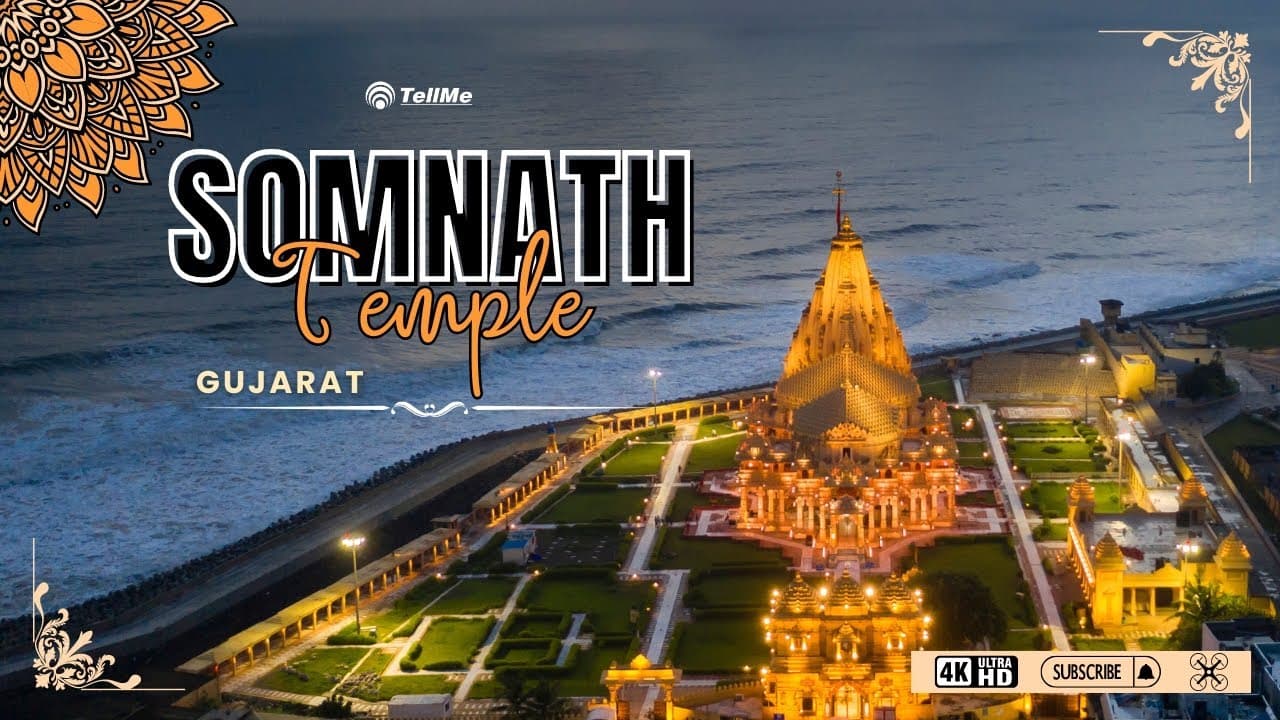 Take a look at the magnificent Somnath Temple I Gujarat.