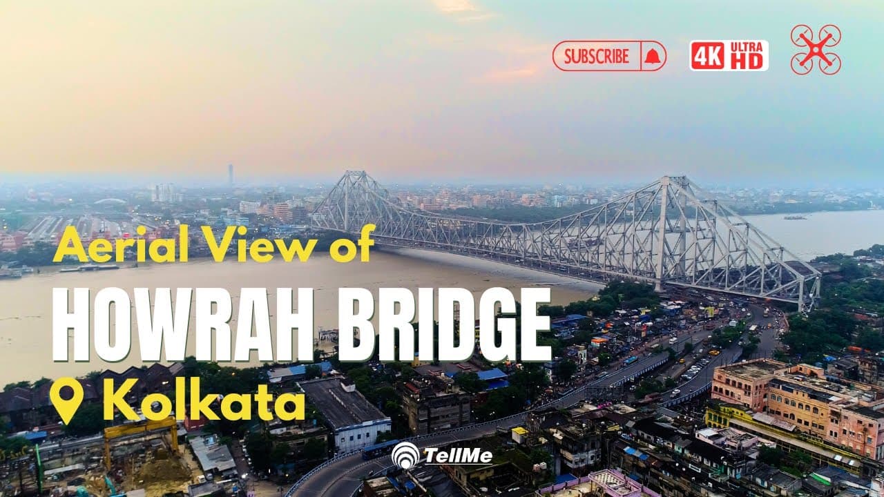 Iconic Howrah Bridge: A Visual Journey Through Kolkata's Heritage | Ultimate Travel Guide 2024
