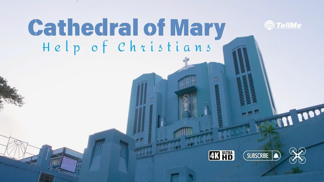 Have a look at Cathedral of Mary Help of Christians Meghalaya.