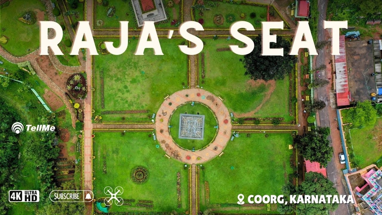 Come join us for a virtual tour of Raja's seat in Coorg | Karnataka